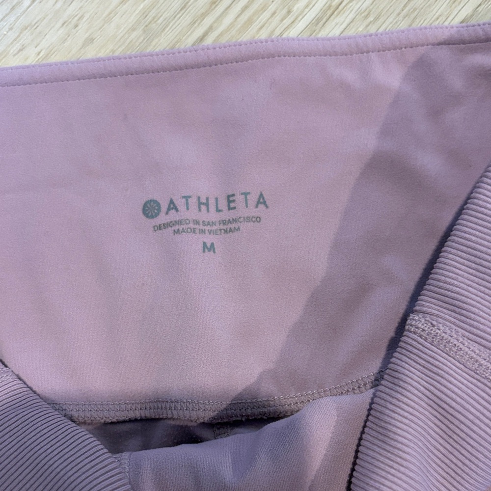 Athleta Dusty Pink Leggings - Picture 2 of 2